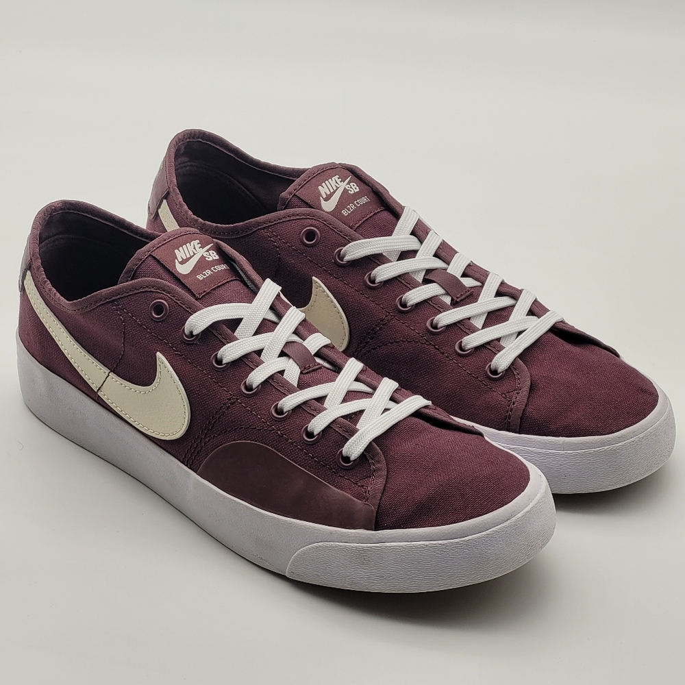 Nike SB Blazer Court Dark Wine Men's Size 9 - Minimal Wear
